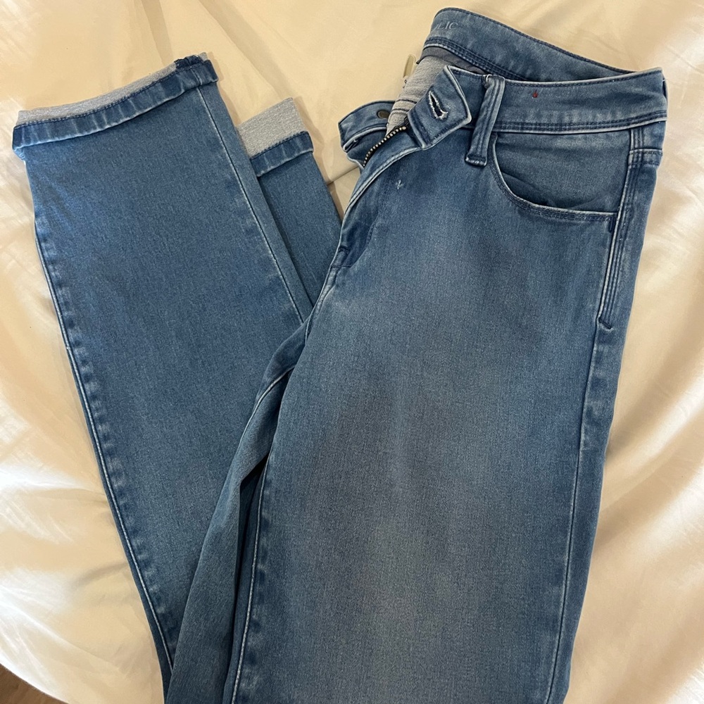 Banana republic skinny ankled indigo jeans